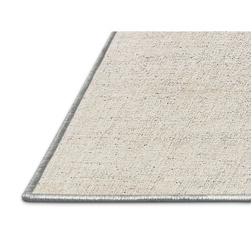 Tapis 100% moderne de style Mid-Century 190 lavable à la machine, Rectangle 7 pi x 9 pi