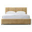 Lit plateforme tapissier Venice - Sable - Grand-87622516-124919818