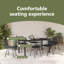 7 Piece Garden Dining Set Poly Rattan-119364534