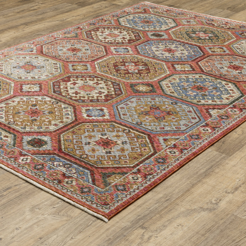Erlich Oriental Indoor Rug, Rectangle 6'7" x 9'6"