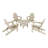 POLYWOOD Classic Adirondack Folding Adirondack 5-Piece Conversation Group-9706336