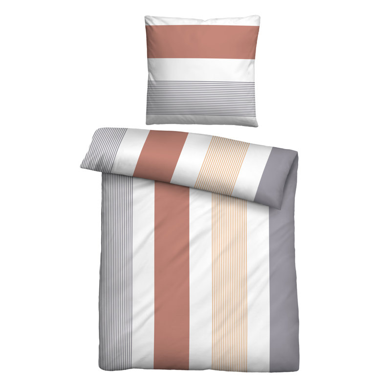 Amber 100 TC Duvet Cover Set, 155 x 220 cm - 1 Pillowcase (80 x 80 cm)