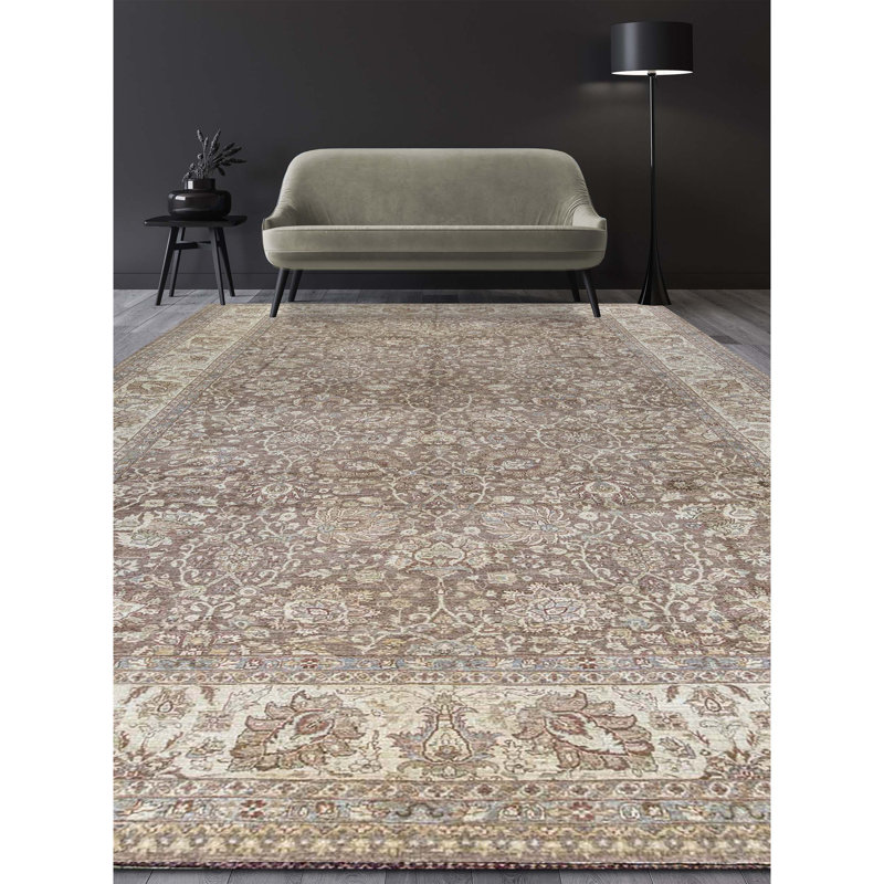 Sultanabad Hand Woven Wool Oriental Area Rug