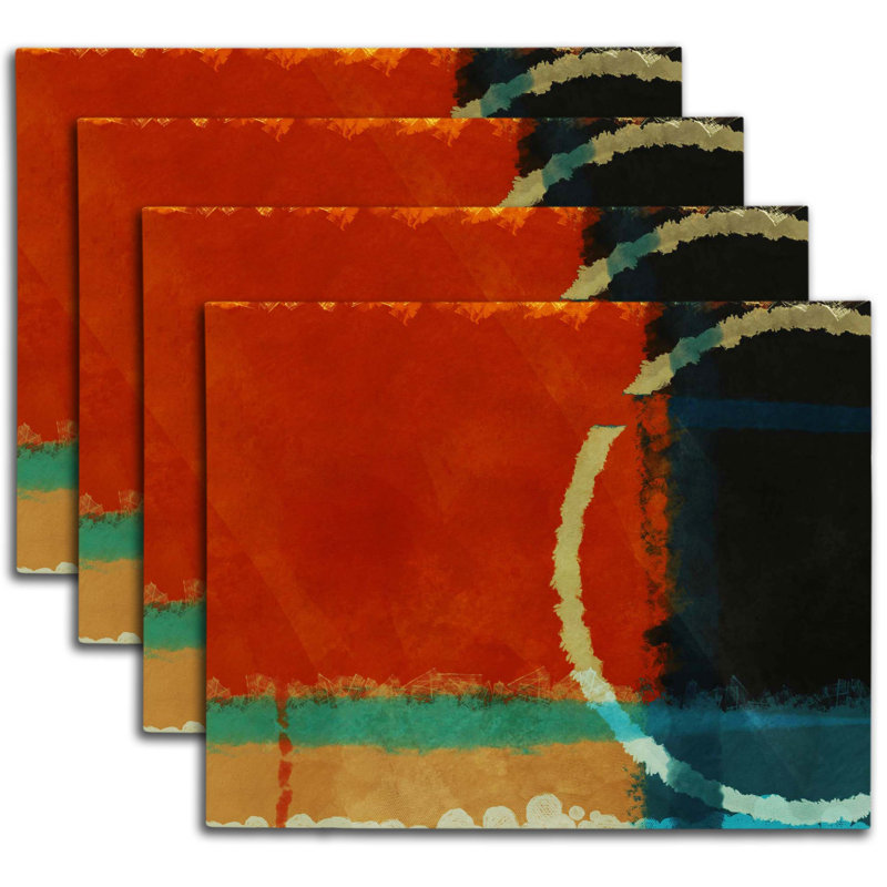Polyester Abstract Placemat