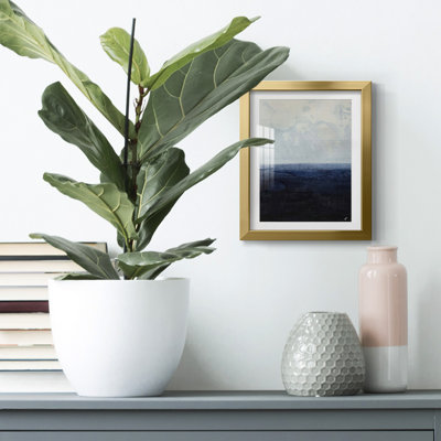 Ocean Wash Framed On Paper Print