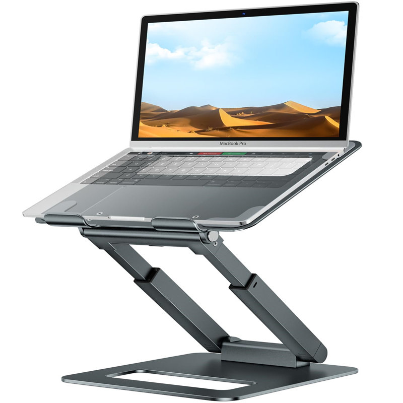 Metal Monitor Stand, Grey