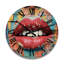 Horloge murale Graffiti Lips-1670692327