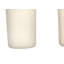 Lighting, H 25 po, lampe de table, résine crème, abat-jour beige, moderne