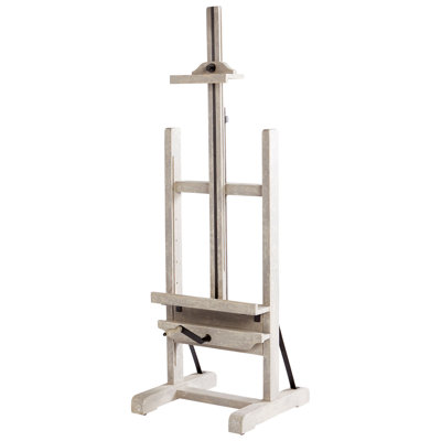 Cyan Design Adjustable Solid + Manufactured Wood H-Frame Easel