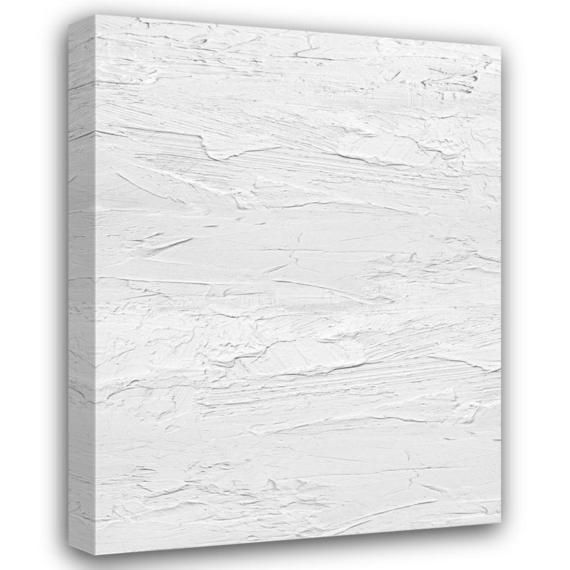 Art sur toile tendu avec la galerie Latitude Run® Gordon, Sofia, texturé sur blanc I, H 36 po x l 28 po