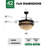 42" Crystal Ceiling Fan-2030951465