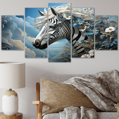 Reproduction sur toile 5 animaux