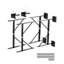 VEVOR Black Iron Gate Frame