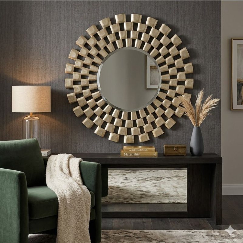 Miroir mural Merville Sunburst