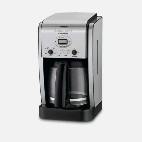 Cuisinart 12-Cup Automatic Grind and Brew Coffee Maker in Black and  Stainless Steel