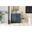 Meuble-lavabo de 30 pouces avec lavabo en céramique, rangement à 2 tiroirs et tablette ajustable, combinant la simplicité française dans un petit lavabo, une étagère, une salle de bain fonctionnelle-524194206