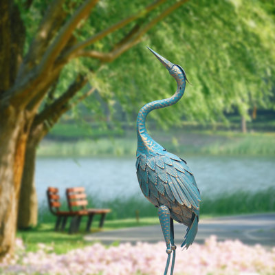 Statue de jardin Paidyn Crane