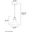 Luminaire suspendu 1 lumière DEL Coeyn Coeyn