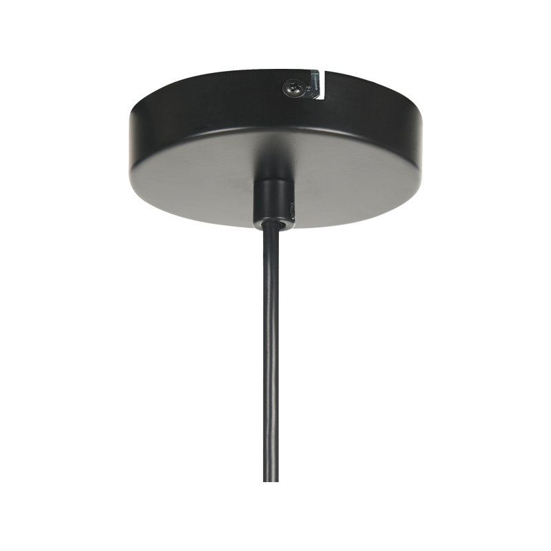 Patro 1 - Light Black/Gold Geometric Pendant