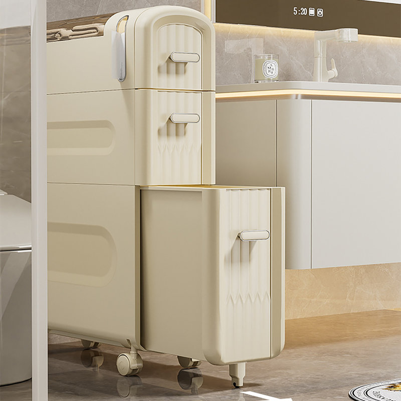 Audrie Freestanding Linen Cabinet