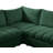 Ensoll Velvet U-Shaped Sectional Reversible-649899246
