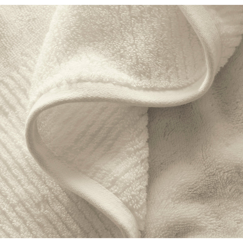 Turkish Ultra Plush Hand Towel Set, White