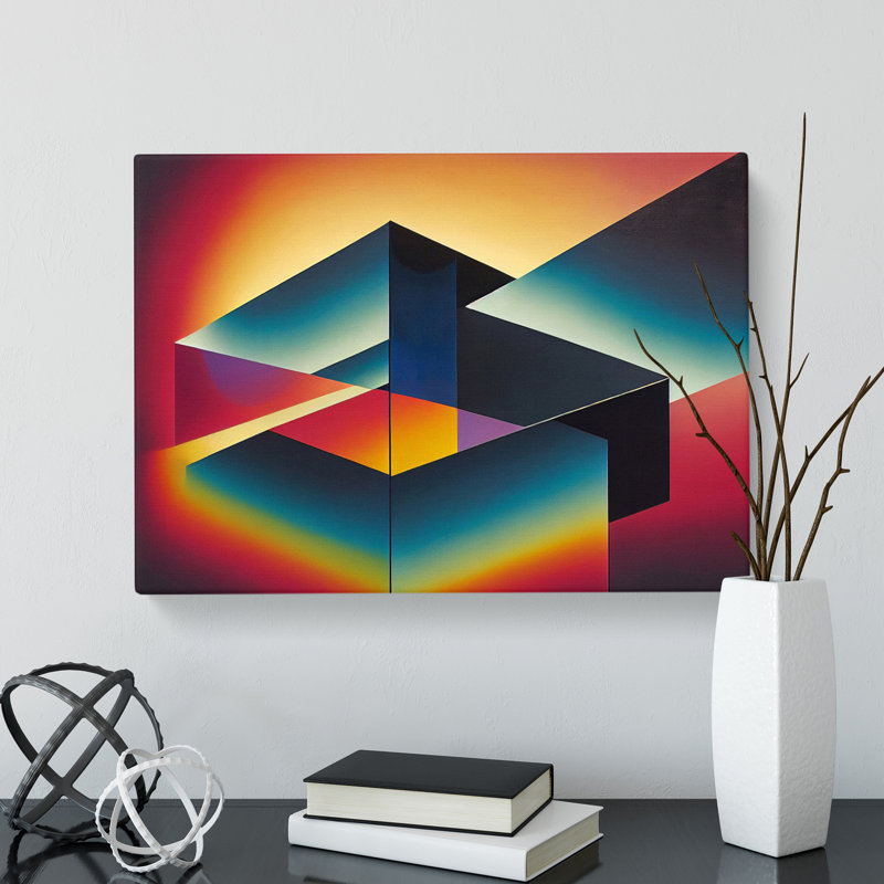 The Engaging Modern - Wrapped Canvas Print, 40cm H x 60cm W x 3cm D