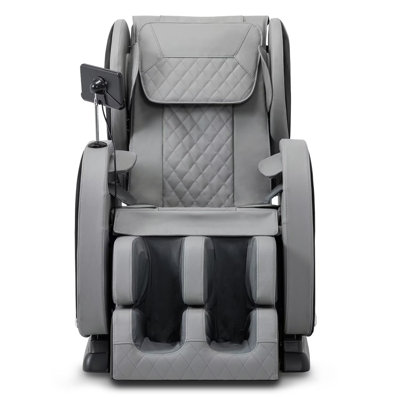 Full Body Shiatsu Massage Chair With Zero Gravity, Back Heat Therapy, Foot Rollers, Extendable Footrest, And Air Compression - Ideal For Relieving Muscle Fatigue, Easy Installation, Perfect Gift For Home Relaxation