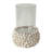 Shell White Cylinder Hurricane Candle Holder-1212029646
