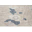 Tapis Oushak antique beige antique Anatolian - revêtement de sol oriental turc rétro