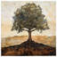 Tree With Roots Bedding Nature Bedspread Landscape-125233270