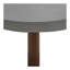 Table d'extérieur Hagan gris foncé