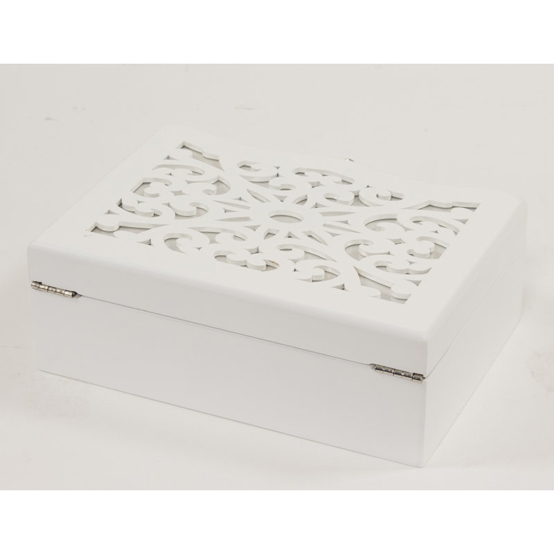 Wood Jewelery Box + Drawers