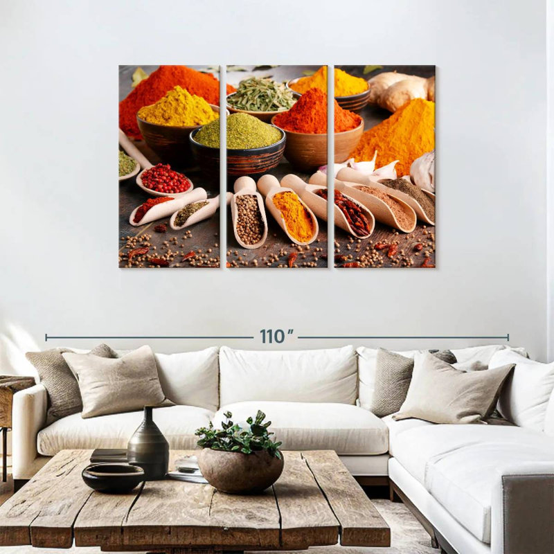 Yarlin Spices And Herbs, 48" H x 74" W