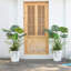 Plantes artificielles Adstell Monstera 4 pi - plante artificielle résistante aux rayons UV avec jardinière conique et plantes décoratives-2097051977