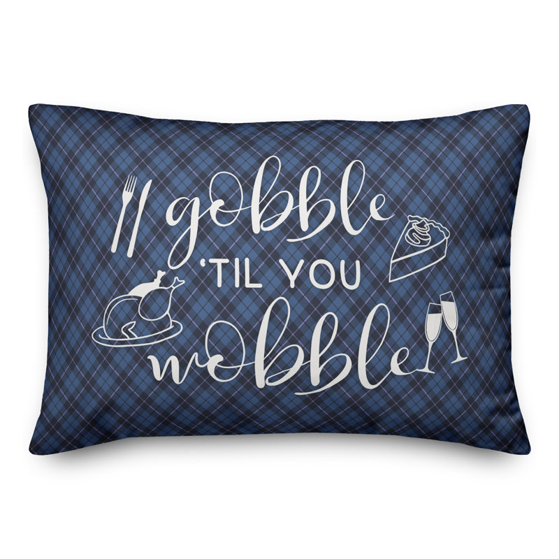 Checkered Throw Pillow