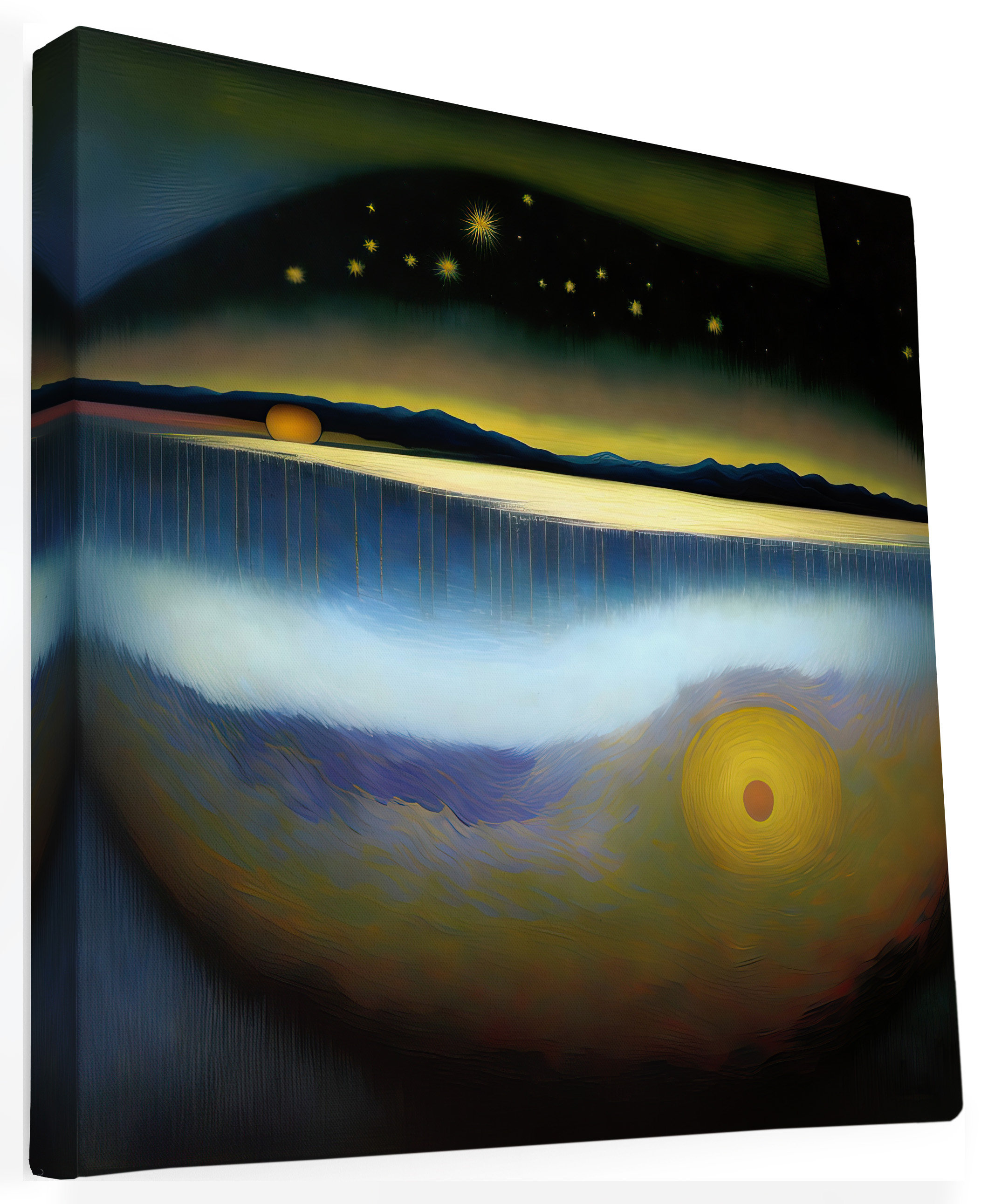 Vault W Artwork Modern Earth Modern Earth 467 On Canvas by Ronald ...