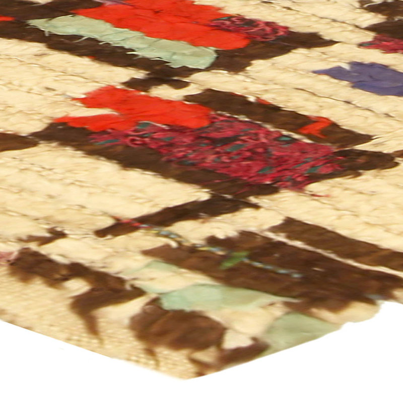 One-of-a-Kind Rectangle 4'5" X 7'4" Hand Knotted Area Rug
