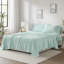 Drap simple TG 3 pièces - 100% molleton, paroisse ultra douce et confortable, boulochage, lavable à la machine, drap plat, secteur de taie d'oreiller ajustée, avec draps plats