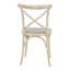 Basche 48cm H Solid Wood Cross Back Side Chair-20637973