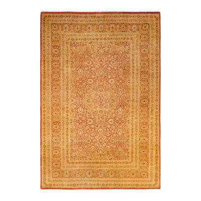 Classic One-of-a-Kind 6' 2" X 9' 2" Hand Knotted Area Rug