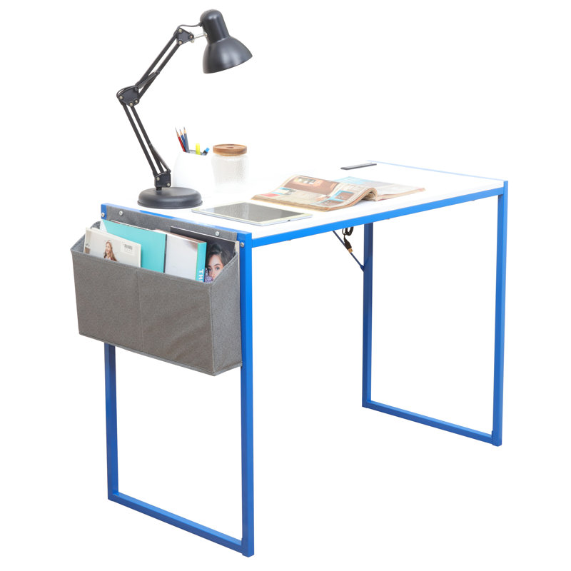 Bureau d'étude Parinita - Station de travail élégante et élégante pour les petits espaces, H 30 po x l 31,5 po x P 18,9 po