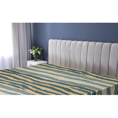 Drap-housse à motif floral Ambesonne