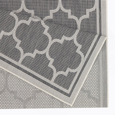 Sunshine Anthracite  Indoor/Outdoor Area Rug