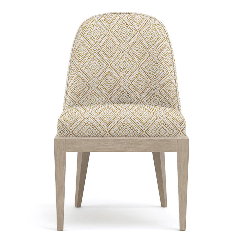 Chaise d'appoint rembourrée Maidstone, Perigold ‑ chameau, Banc de sable
