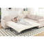 Canapé-lit modulaire 2 en 1, 6 places, beige