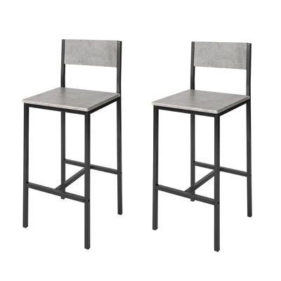Agilbert Counter Stool with Metal Frame