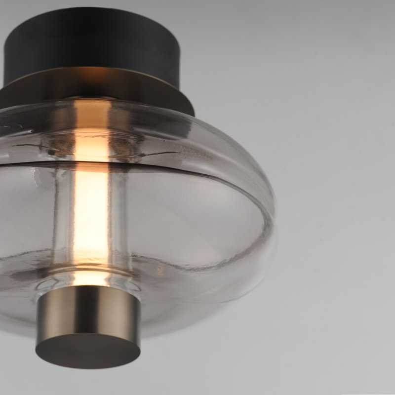 Gusto 1 - Light LED Flush Mount, Gunmetal