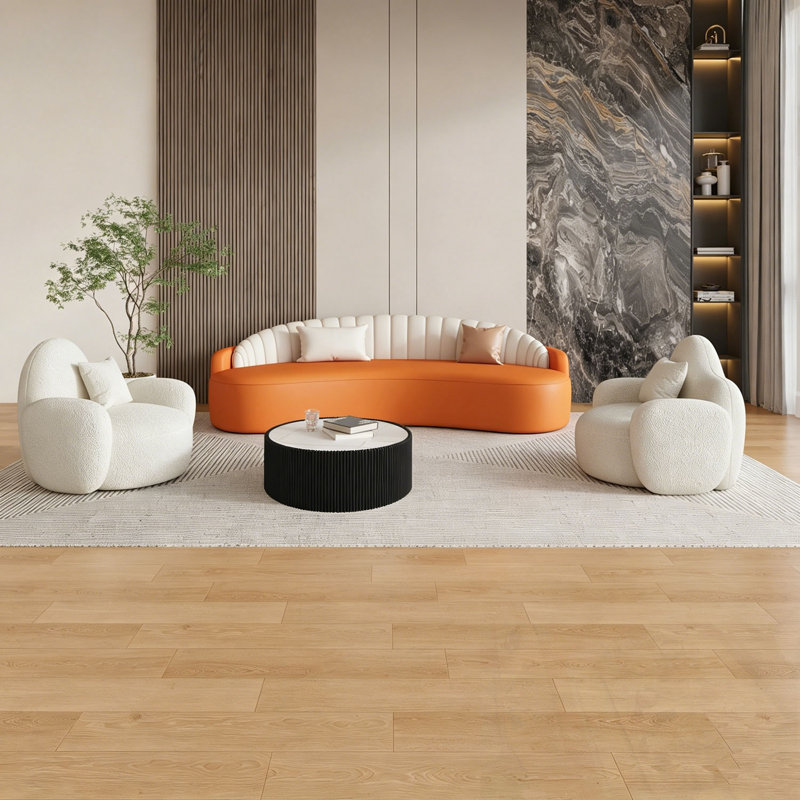 Buendia cylindrique avec base robuste, Noir, blanc et or