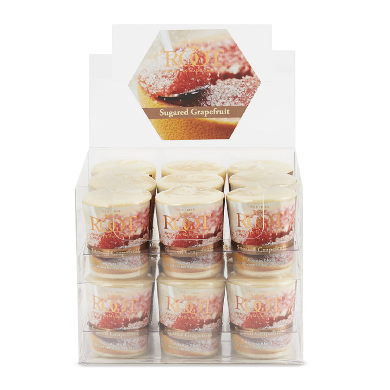 Sugared Grapefruit Scented Votive Candle